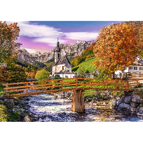 Billede af Autumn Bavaria - 1000 Brikker