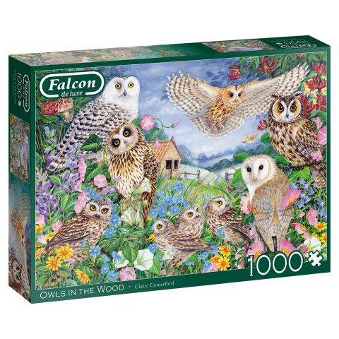 Billede af Owls in the Wood - 1000 Brikker