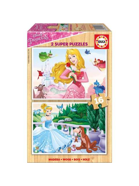 Billede af Disney Princesses - 2x16 brikker