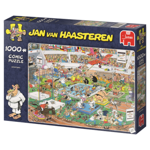 Køb Jan van Haasteren - Sports Day - 1000 brikker - Pris 121.00 kr.