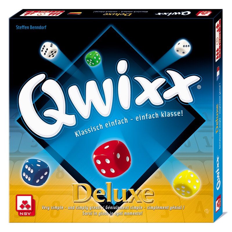 Køb Qwixx deluxe spil - Pris 177.00 kr.