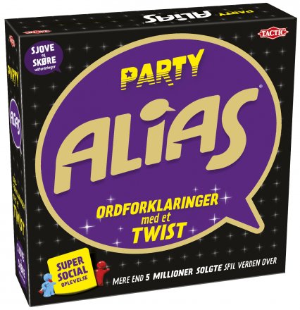 Se Tactic Brætspil - Party alias hos SpilCompagniet