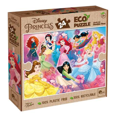 Køb Disney Princess ECO puzzle - 24-brikker - Pris 91.00 kr.
