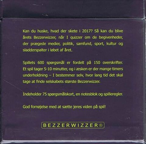 Bezzerwizzer året der gik 2017 (2)