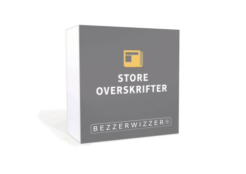 BEZZERWIZZER Bricks Store overskrifter (1)