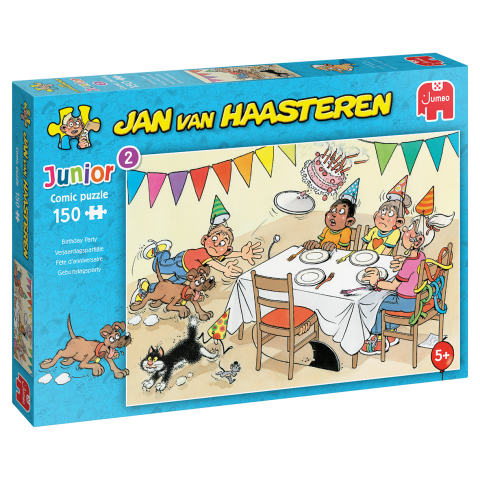 Køb Jan van Haasteren - Børnefødselsdag - 150 brikker - Pris 101.00 kr.