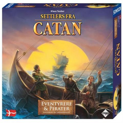 Køb Settlers fra Catan - Eventyrere og pirater spil - Pris 251.00 kr.