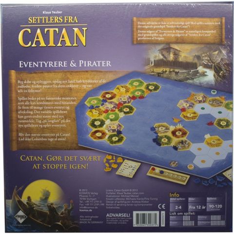 kedel søster domæne Settlers fra Catan - Eventyrere og pirater