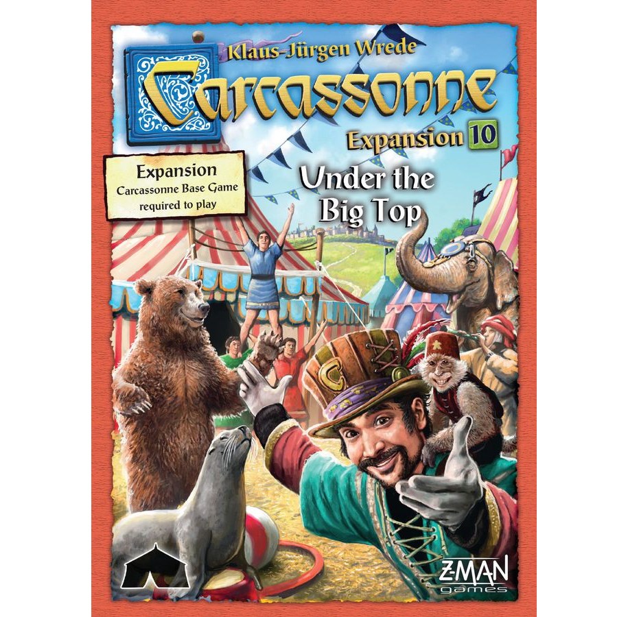 Køb Carcassonne udvidelse 10: The Cirkus spil - Pris 101.00 kr.