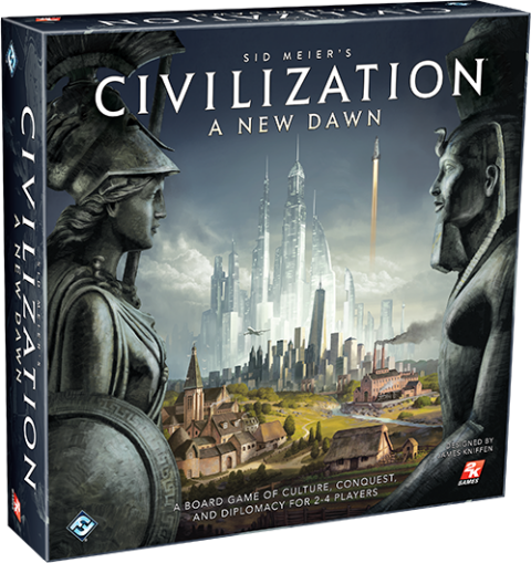 Civilization A New Dawn Strategispil til Bordet