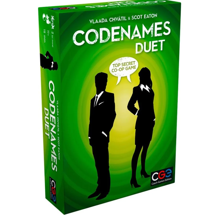 Køb Codenames Duet - Engelsk - Pris 161.00 kr.