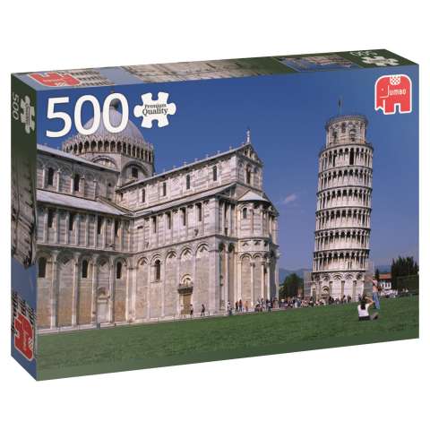 Billede af Det Skæve Tårn i Pisa - 500 brikker