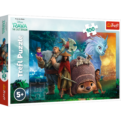 Billede af Disney: Raya - Den sidste Drage - 100 brikker