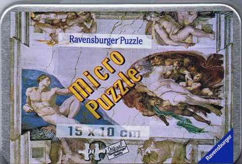 Billede af Creation of Adam, micro puzzle