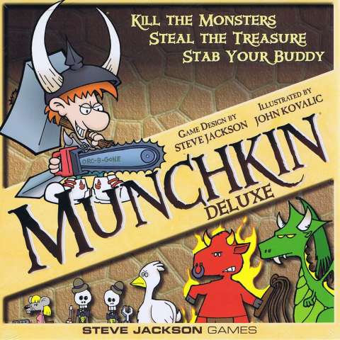 en sælger Hilsen Korrekt Munchkin deluxe - Stort udvalg online hos SpilCompagniet.dk