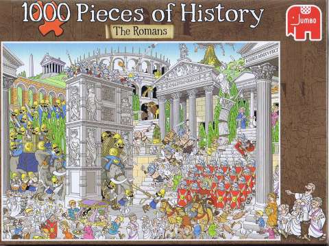 Billede af Pieces of History - The Romans - 1000 brikker