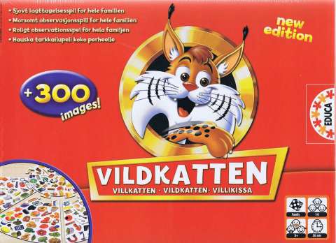 Køb Vildkatten Classic 300 spil - Pris 181.00 kr.