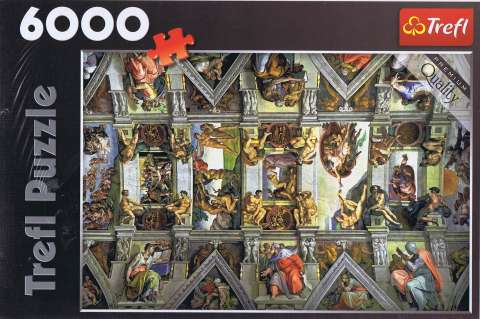 Sistine Chapel ceiling - 6000 brikker (1)
