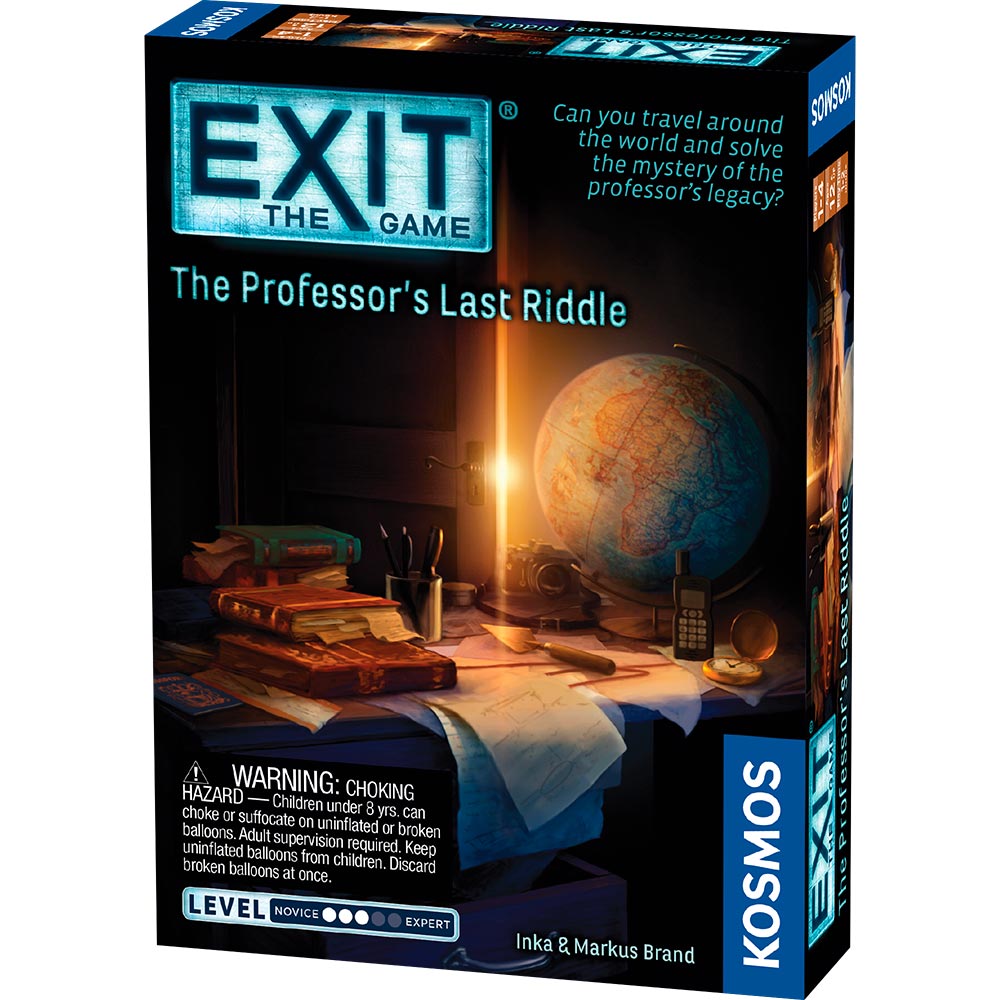 Billede af EXIT 19: The Professors Last Riddle - Engelsk hos SpilCompagniet