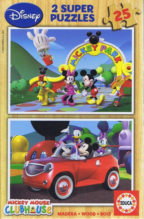 Mickey Mouse clubhouse, 2x25 brikker (1)