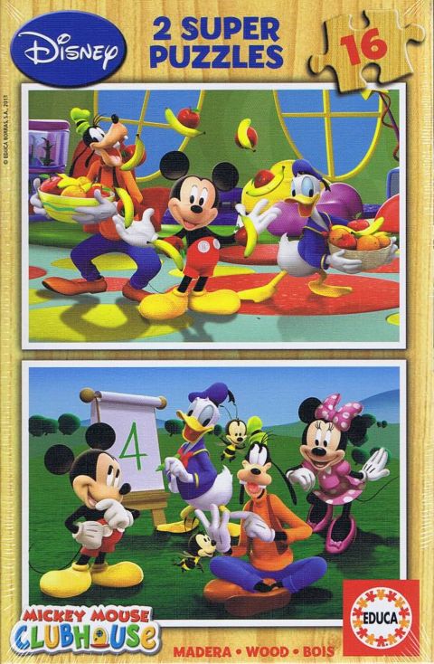 Mickey Mouse, clubhouse - 2x16 brikker (1)