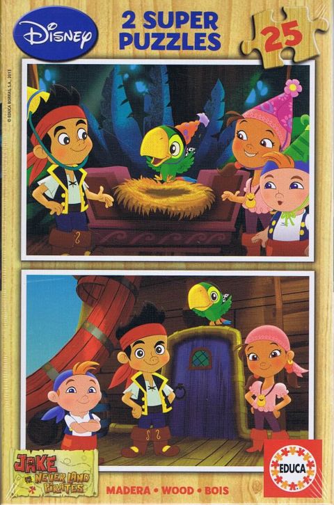 Jake never land pirates - 2x25 brikker (1)