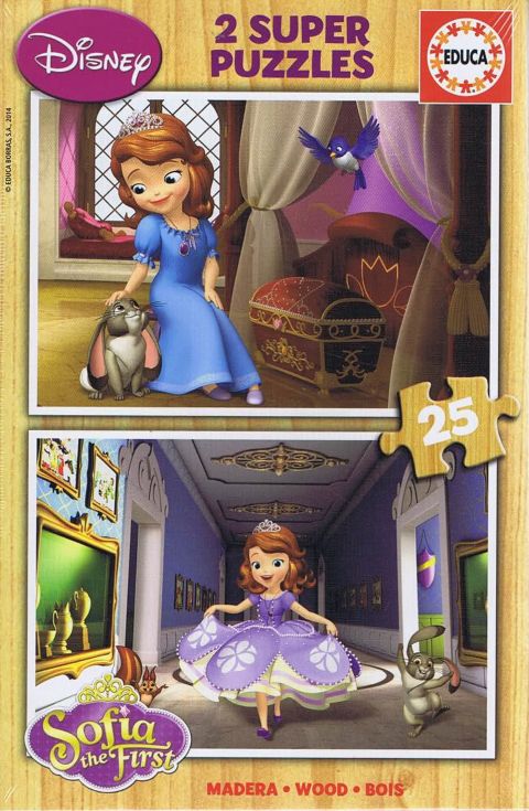 Sofia the First, 2x25 brikker (1)