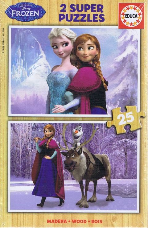 Frozen - 2x25 brikker (1)