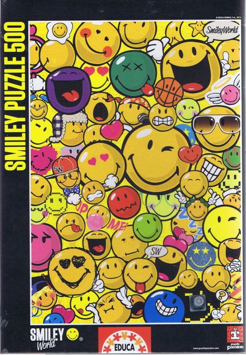 Smiley World - 500 brikker (1)