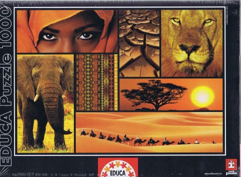 Colours of Africa, 1000 brikker (1)