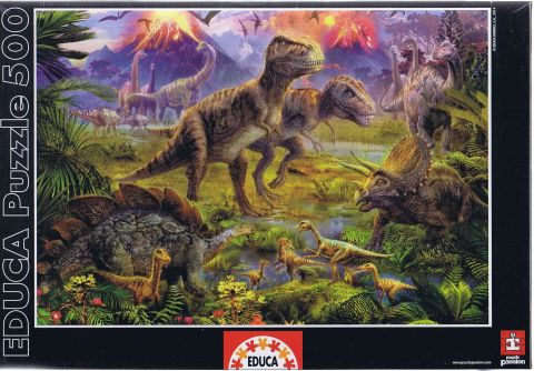 Dinosaur Gathering, 500 brikker (1)