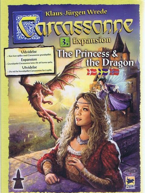 Billede af Carcassonne - The Princess & the Dragon