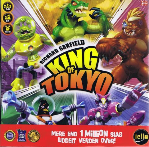 Køb King of Tokyo 2016 - Dansk spil - Pris 247.00 kr.