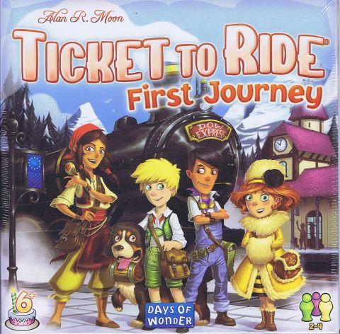 Billede af Ticket to Ride First Journey - Europe hos SpilCompagniet