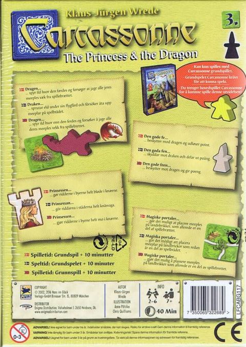 Carcassonne - The Princess & the Dragon (2)