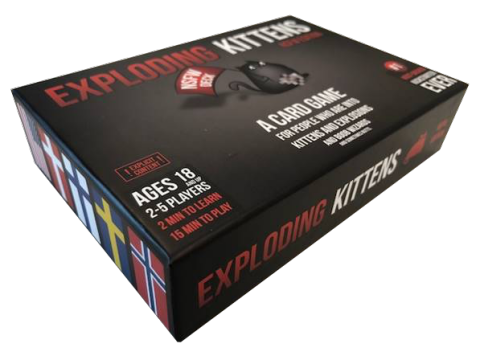 Billede af Exploding Kittens NSFW edition - Dansk hos SpilCompagniet