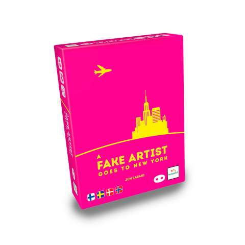Køb A Fake Artist Goes to New York - Dansk spil - Pris 131.00 kr.