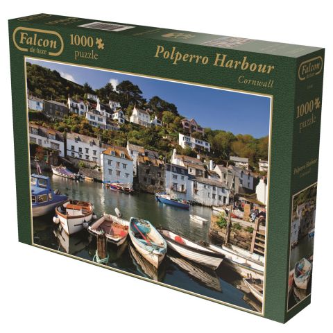 Polperro Harbour - 1000 brikker (2)