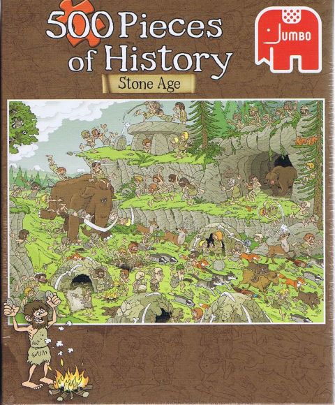 500 pieces of History - Stoneage (1)