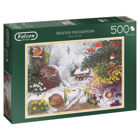 Winter Hedgerow, 500 brikker (1)