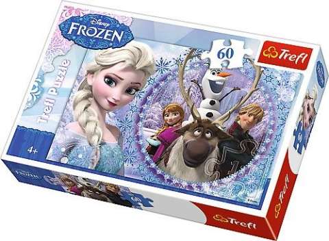 Køb Frozen - Friends - 60 brikker - Pris 60.00 kr.