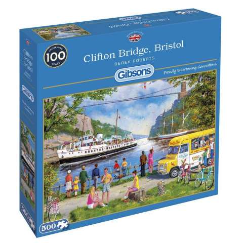 Se Clifton Bridge, Bristol - 500 brikker hos SpilCompagniet