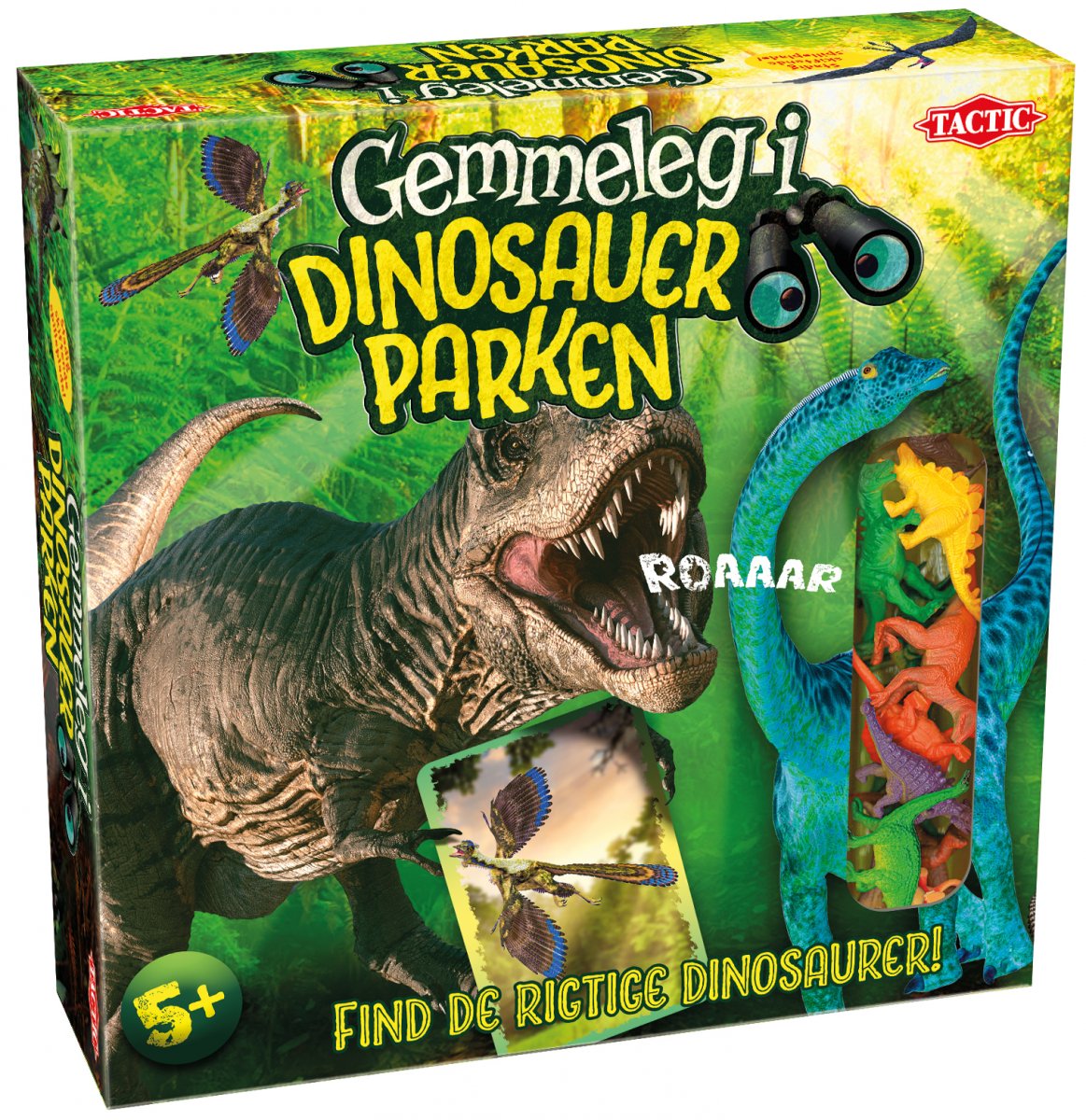 Se Gemmeleg i Dinosauer Parken hos SpilCompagniet