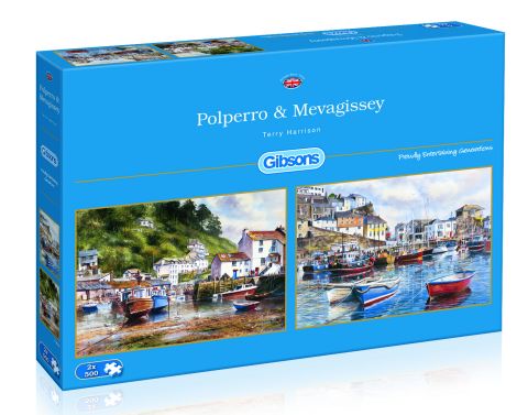 Polperro & Mevagissey - 2x500 brikker (1)