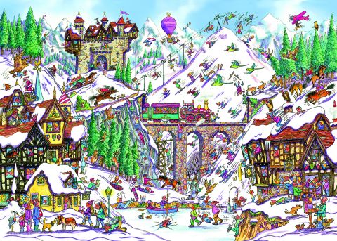 Off Piste - 1000 brikker (1)