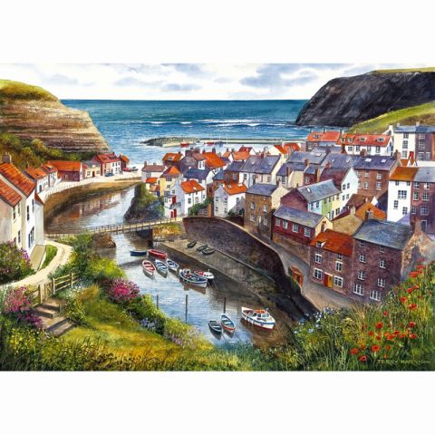 Staithes - 1000 brikker (1)