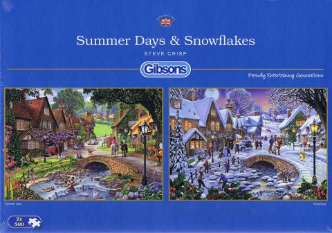 Summer Days & Snowflakes - 2x500 brikker (1)