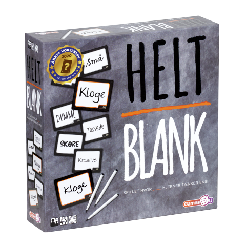 Køb Helt Blank spil - Pris 241.00 kr.