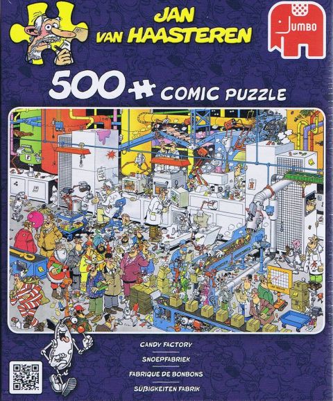 Jan van Haasteren: Slikfabrikken - 500 brikker (1)