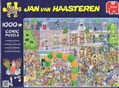 Jan van Haasteren: Nijmegen Marches - 1000 brikker (1)
